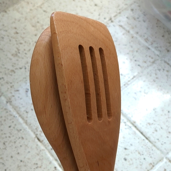 New Cuisinart Wood Spoon & Spatula Set From Ross Department Store - Picture 4 of 8